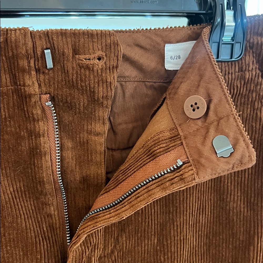 GAP Brown Corduroy Mini Skirt - Picture 3 of 5